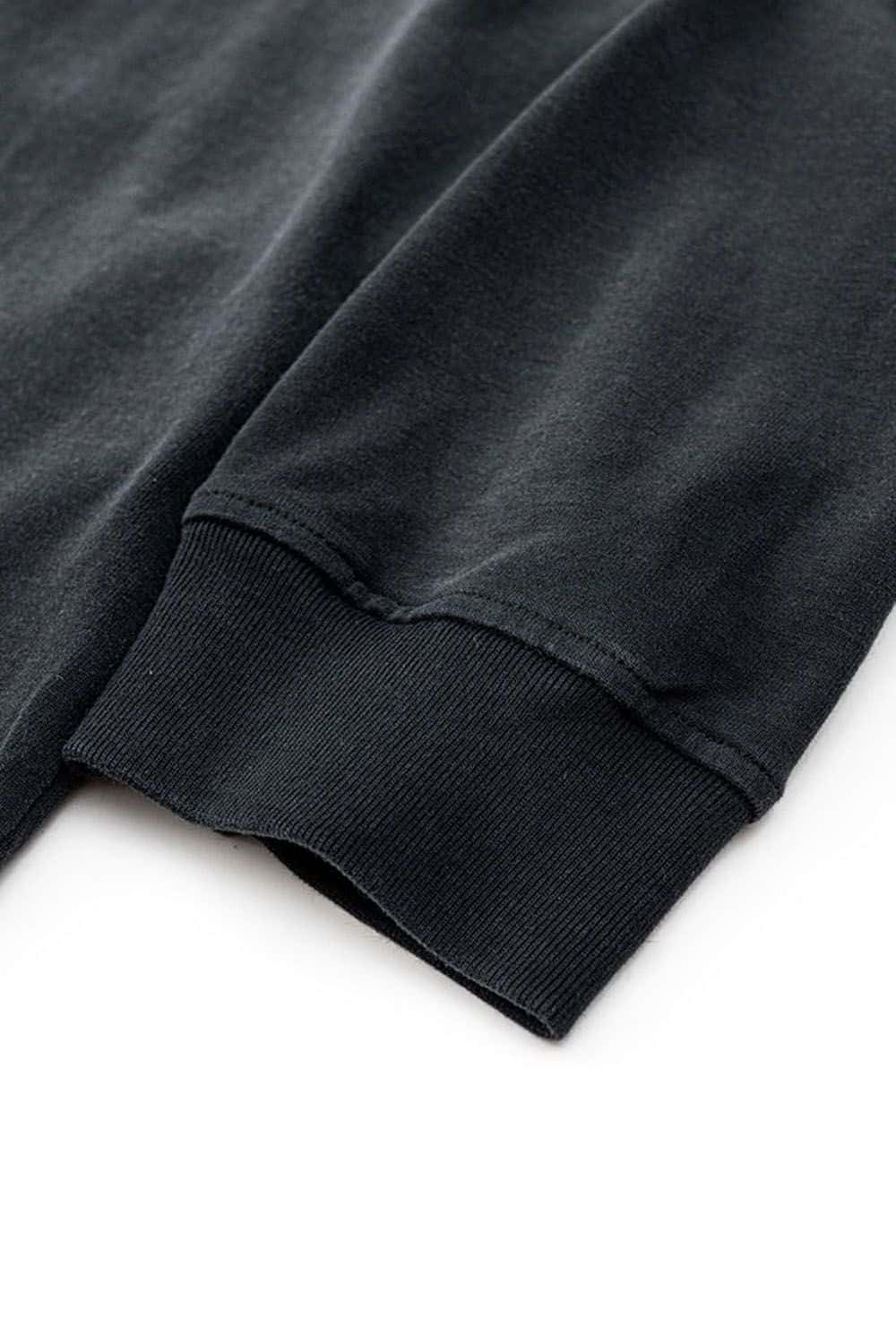 Washed Layered Long-Sleeve Crewneck T-Shirt