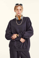 Ultra-Heavyweight Drop-Shoulder Sweatshirt - Raspberry Purple