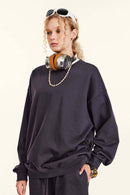 Ultra-Heavyweight Drop-Shoulder Sweatshirt - Raspberry Purple