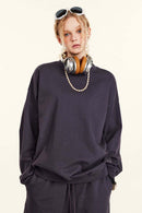 Ultra-Heavyweight Drop-Shoulder Sweatshirt - Raspberry Purple