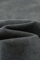 Wax-Dyed Distressed Heavyweight Hoodie - Dark Gray