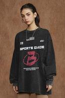 Vintage Wash Heavyweight Long-Sleeve Tee - Fried Snowflakes