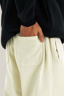 Heavyweight Washed Sweatpants - Gray Apricot