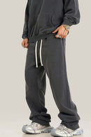 Heavyweight Washed Sweatpants - Dark Gray