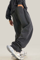 Heavyweight Washed Sweatpants - Dark Gray