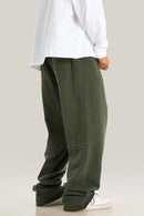 Heavyweight Washed Sweatpants - Military Green