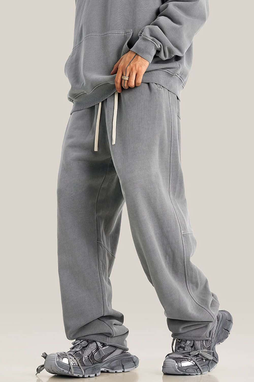 Vintage Heavyweight Water-Washed Jogger Pants