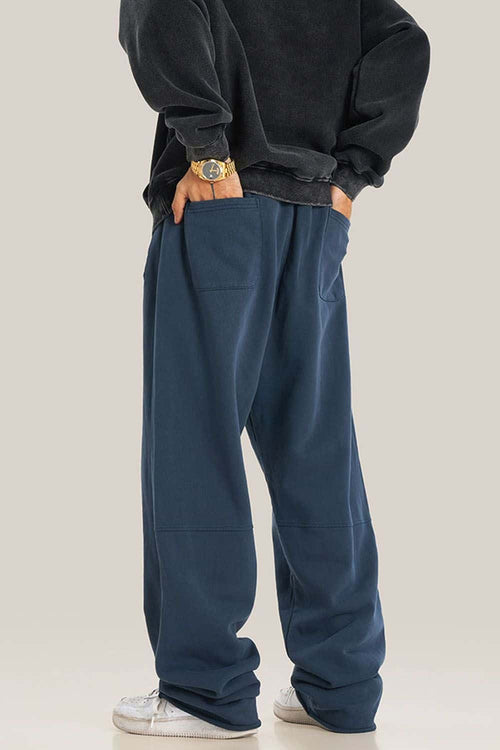 Heavyweight Washed Sweatpants - Royal Blue