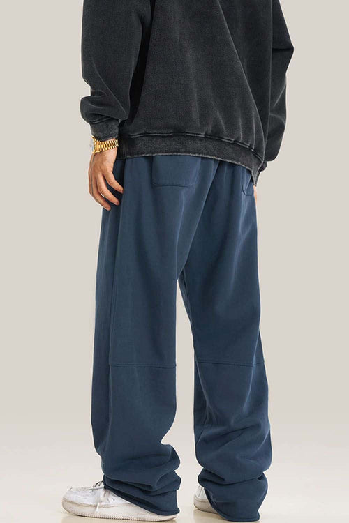 Heavyweight Washed Sweatpants - Royal Blue