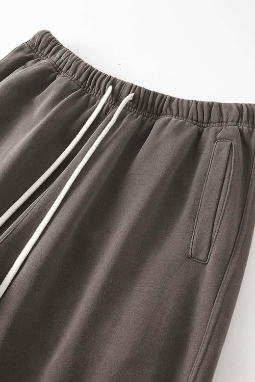 Heavyweight Washed Sweatpants - Coffee