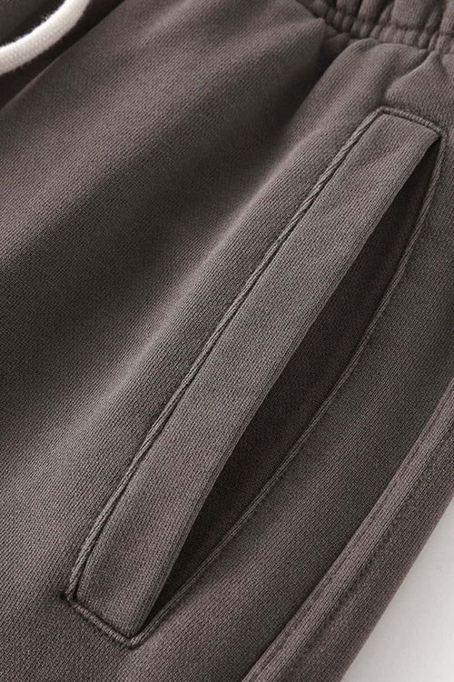 Heavyweight Washed Sweatpants - Coffee
