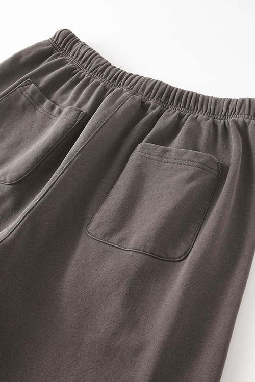 Heavyweight Washed Sweatpants - Coffee