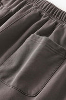 Heavyweight Washed Sweatpants - Coffee