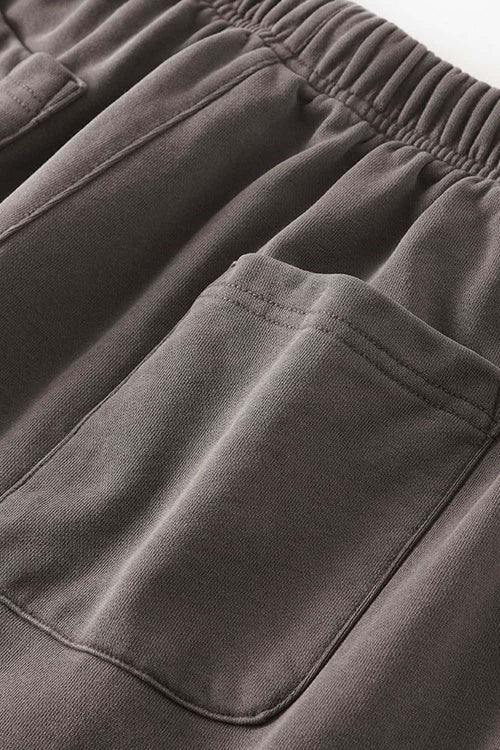 Heavyweight Washed Sweatpants - Coffee