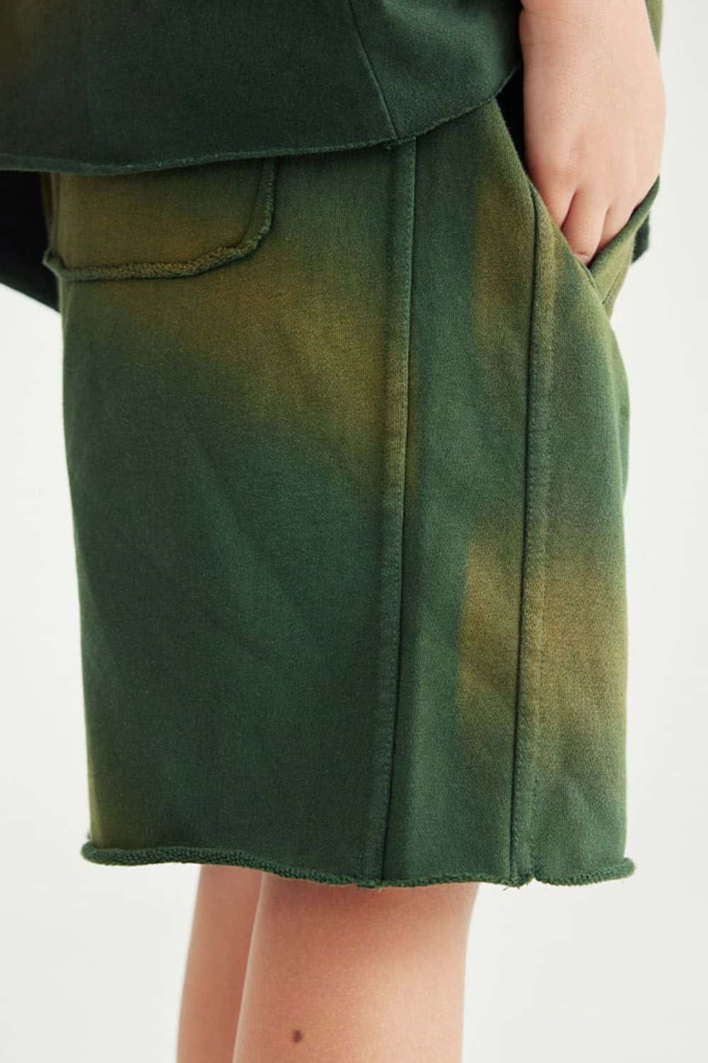Kids' Casual Washed Sports Shorts
