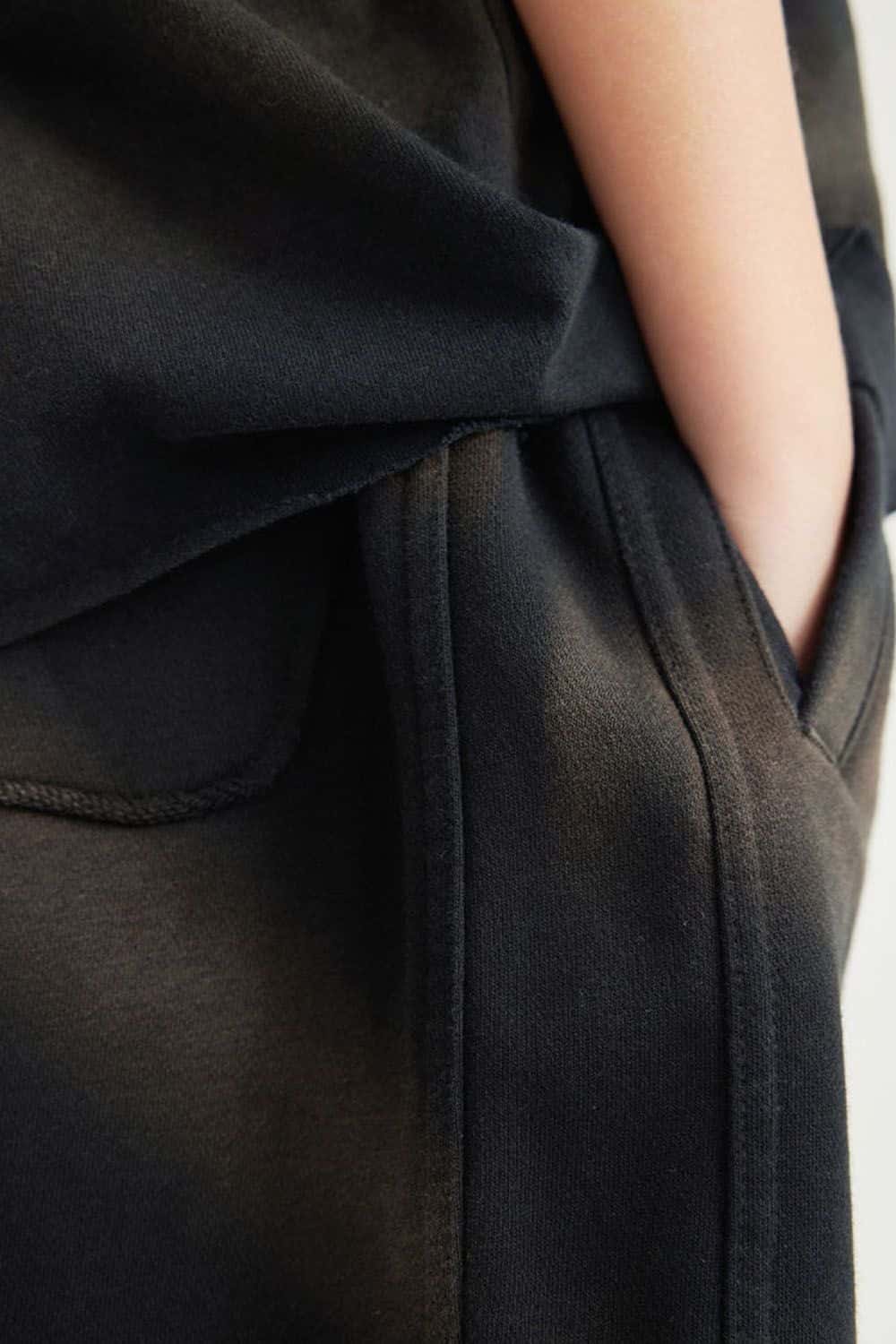 Kids' Casual Washed Sports Shorts