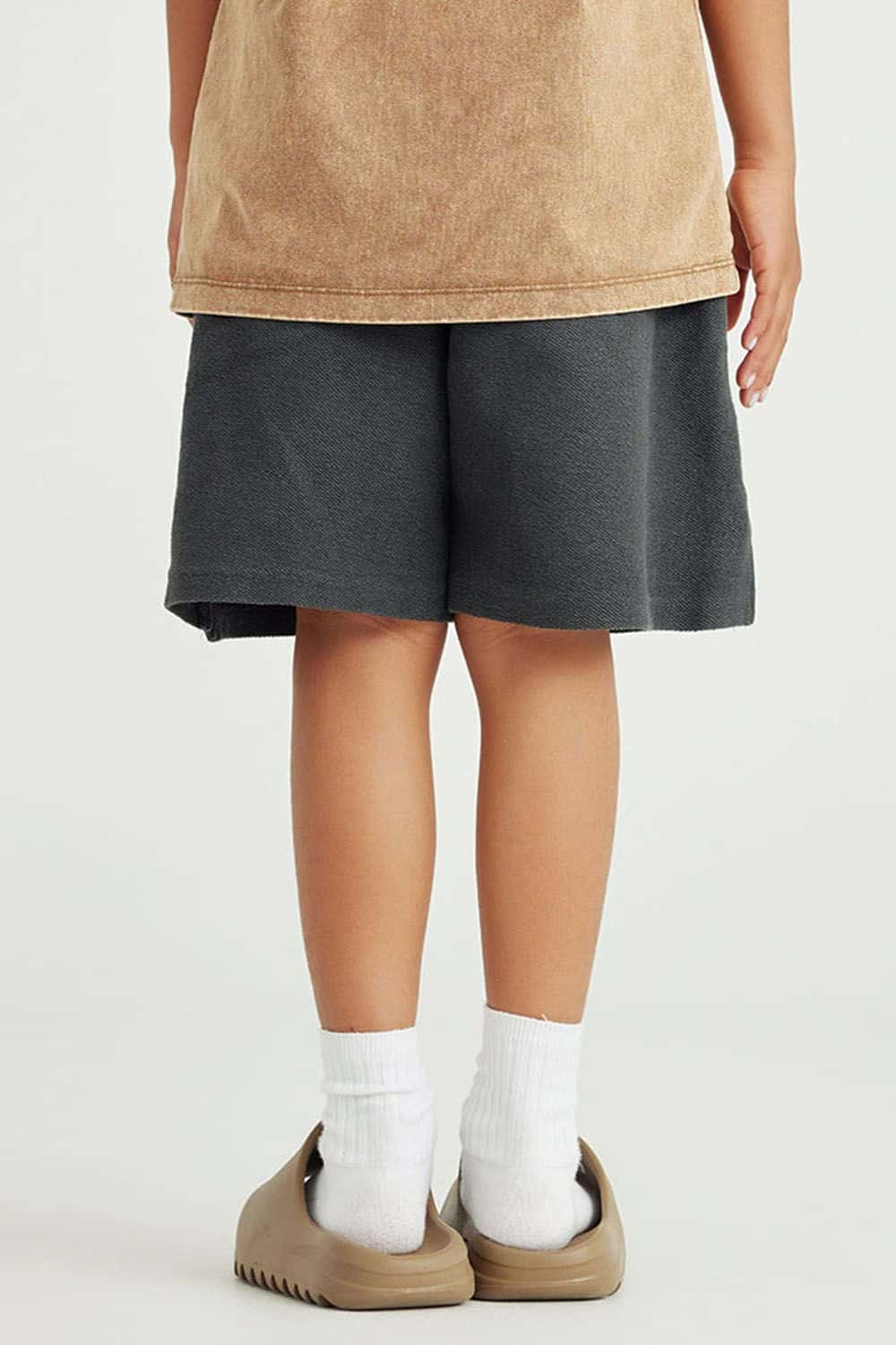 Kids' High Street Washed Split-Hem Shorts