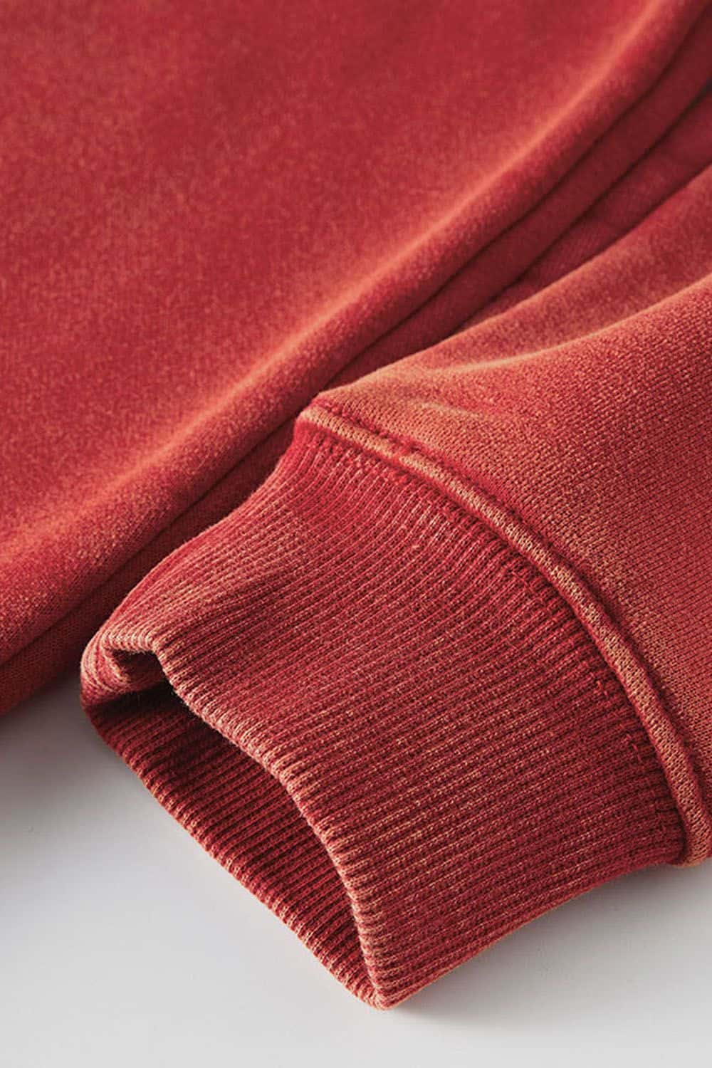 Kids' Heavyweight Washed Fleece-Lined Crew Neck Sweatshirt