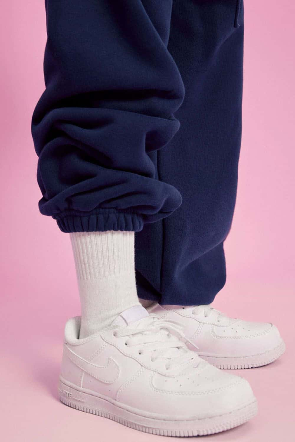 Kids' Warm Fleece-Lined Jogger Pants with Elastic Cuffs