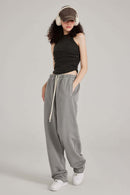 Ruched Cropped Tank - Snowflake Wash