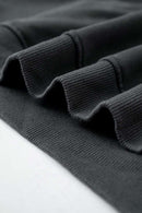 Heavyweight Fleece Graphic Crewneck - Black