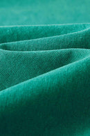 Relaxed Washed Cotton Tee - Green