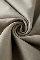 Heavyweight Relaxed Wide-Shoulder Cotton Sleeveless Top in Grayish Green - fabric texture close-up
