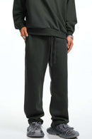 Heavyweight Essential Straight-Leg Sweatpants - Charcoal