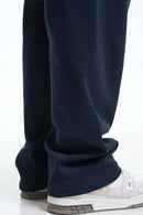 Heavyweight Essential Straight-Leg Sweatpants - Midnight Blue