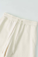 Heavyweight Essential Straight-Leg Sweatpants - Milky White