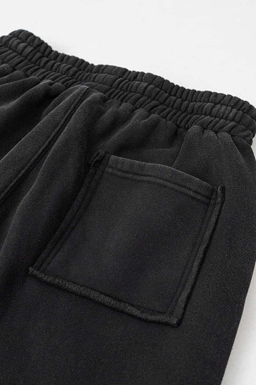 Men's Vintage Washed Fleece Sweatpants - Fried Snowflakes
