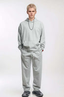 Essential Solid Pullover Hoodie - Flower Gray