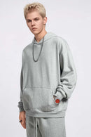 Essential Solid Pullover Hoodie - Flower Gray