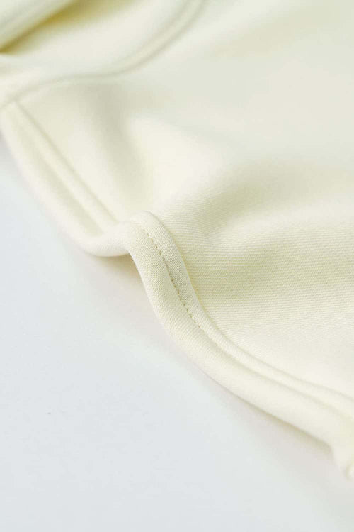 Essential Solid Pullover Hoodie - Milky White