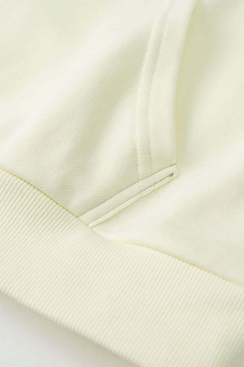 Essential Solid Pullover Hoodie - Milky White