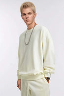 Heavyweight French Terry Crewneck - Milky White