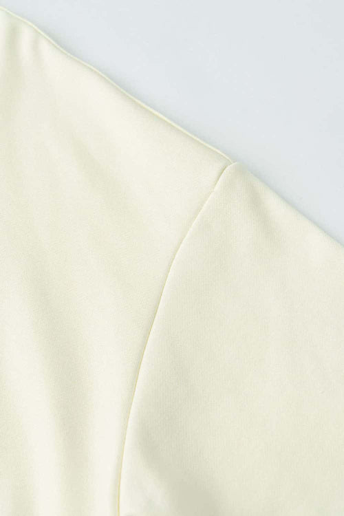 Heavyweight French Terry Crewneck - Milky White