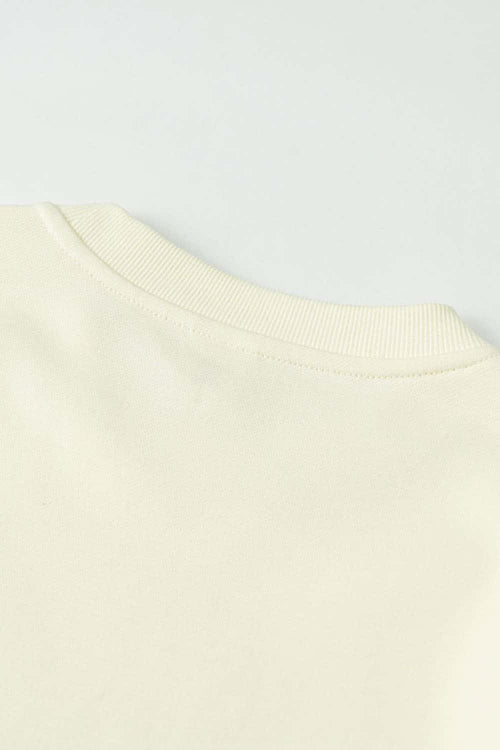 Heavyweight French Terry Crewneck - Milky White