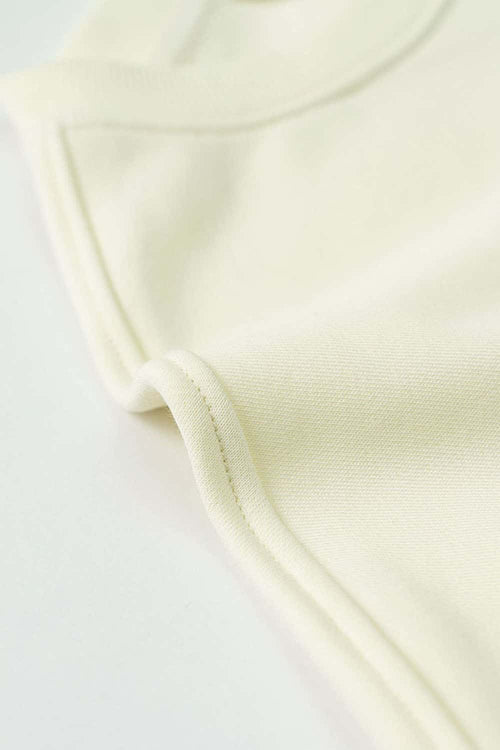 Heavyweight French Terry Crewneck - Milky White