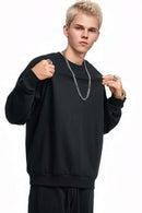 Heavyweight French Terry Crewneck - Black