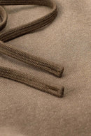 Heavyweight Wide-Leg Fleece Sweatpants - Brown