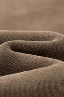 Heavyweight Wide-Leg Fleece Sweatpants - Brown