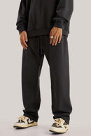 Heavyweight Relaxed Straight Sweatpants - Charcoal