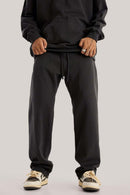 Heavyweight Relaxed Straight Sweatpants - Charcoal