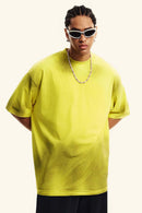 Distressed Sorona Performance Tee - Lemon Yellow