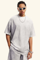 Distressed Sorona Performance Tee - Teeth White