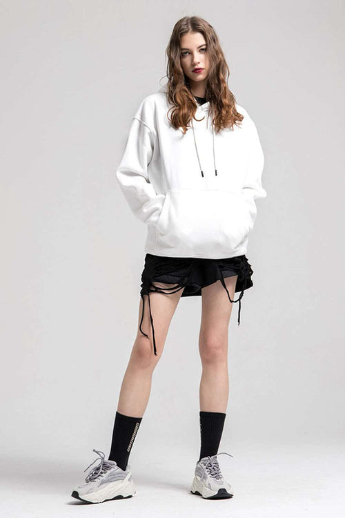Essential Heavyweight Fleece Hoodie - White