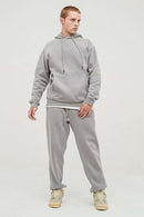 Essential Heavyweight Fleece Hoodie - Light Gray