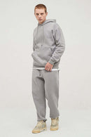 Essential Heavyweight Fleece Hoodie - Light Gray