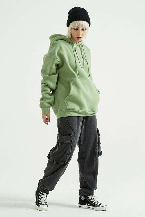 Essential Heavyweight Fleece Hoodie - Green